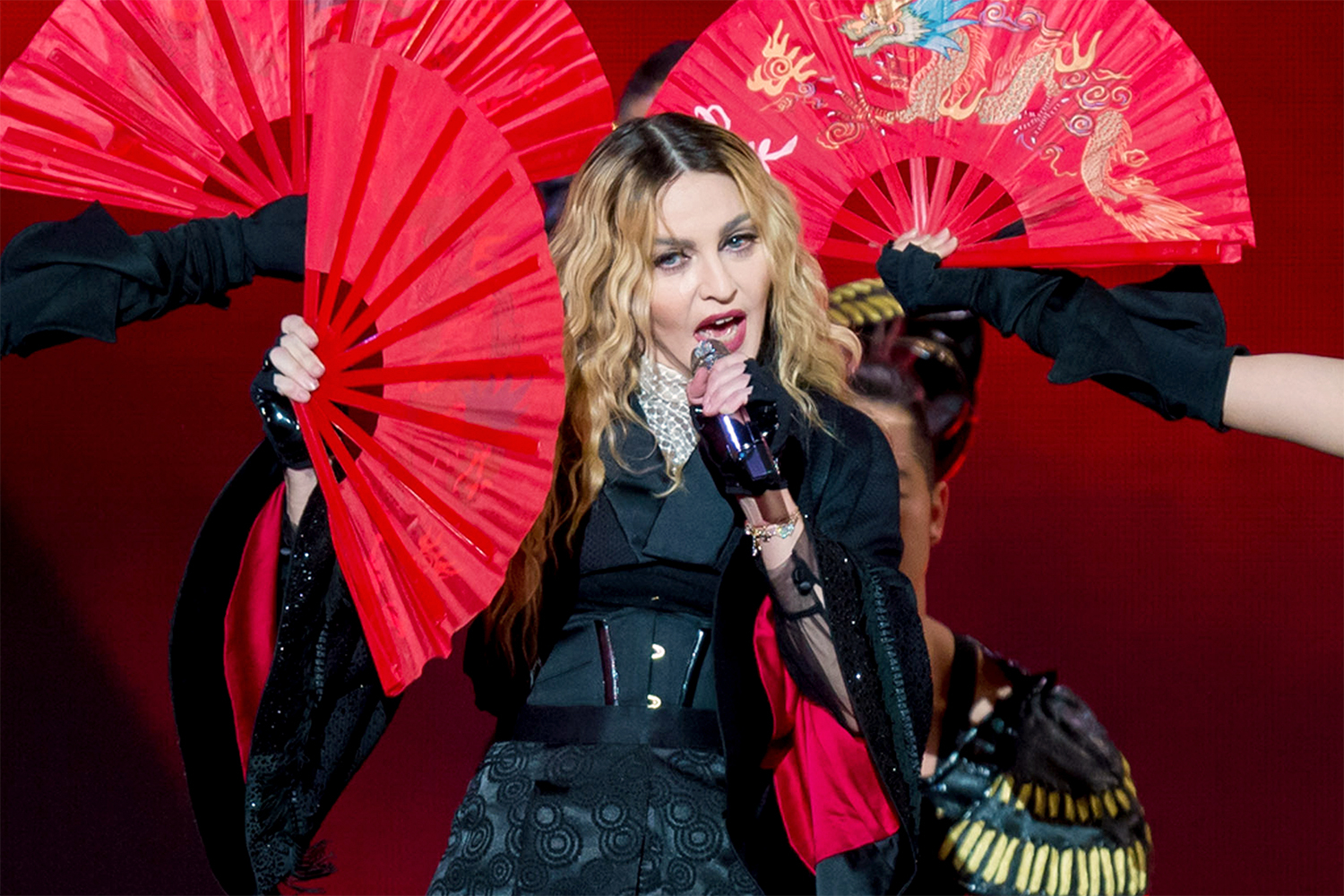 Lauren Urstadt accessories design for Madonna Rebel Tour